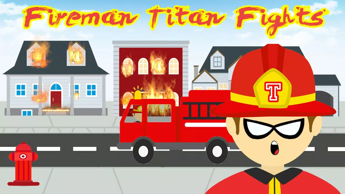 Capturas de tela do Fireman Titan Fights Games