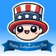 Cute 4th of July Stickers