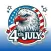 Vintage 4th of July Stickers