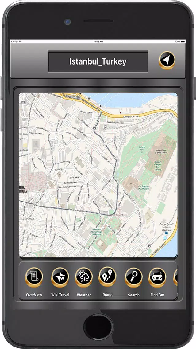 Ảnh chụp màn hình của Istanbul_Turkey Offline maps & Navigation