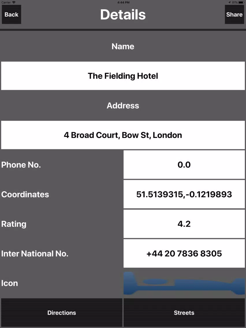 London UK Travel Map Offline iPad Screenshots