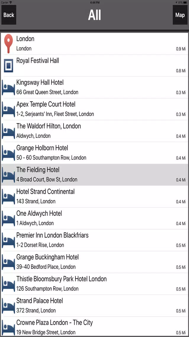 London UK Travel Map Offline Screenshots