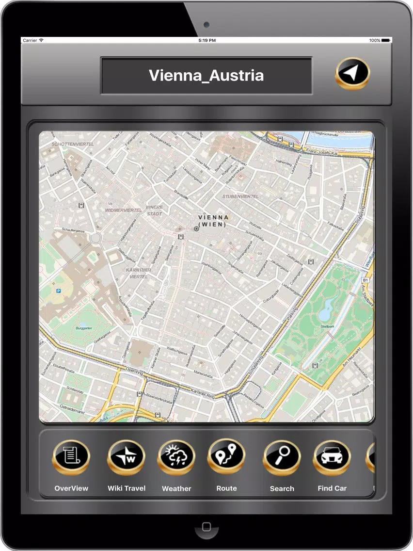 Vienna_Austria Offline maps & Navigation iPad Screenshots