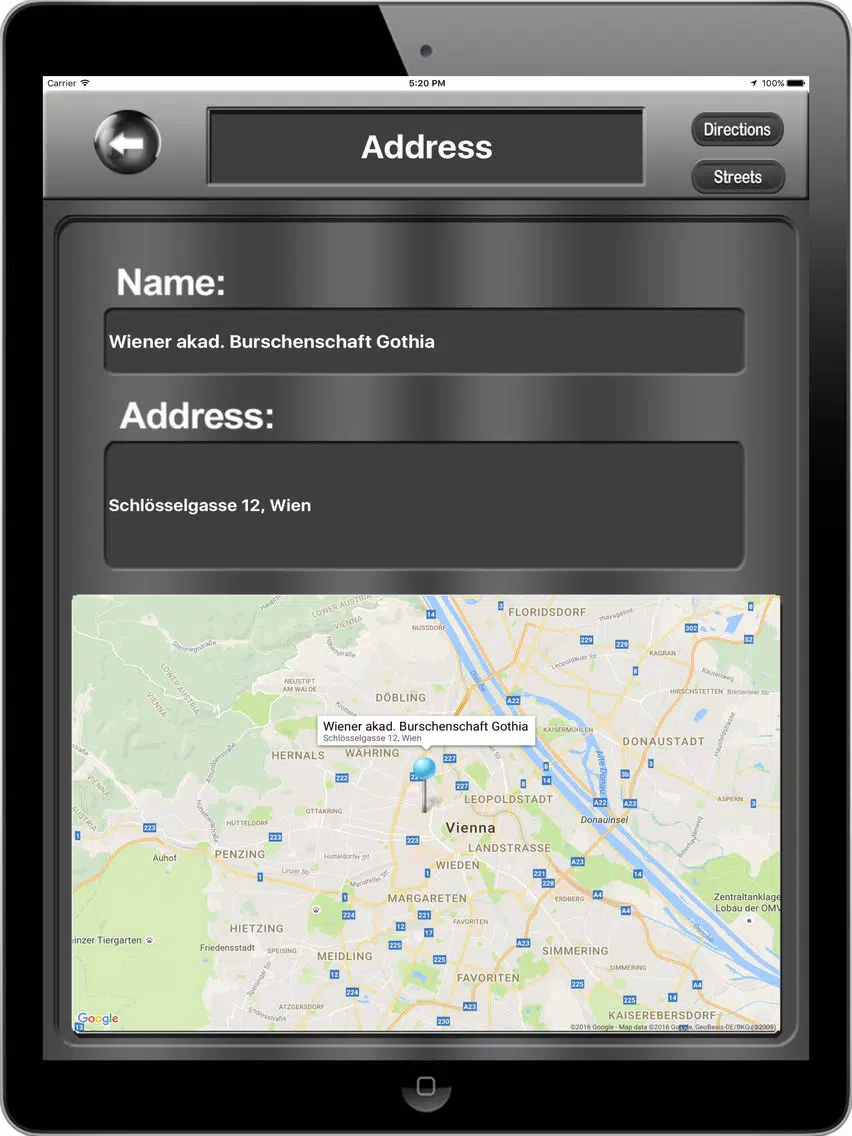 Vienna_Austria Offline maps & Navigation iPad Screenshots