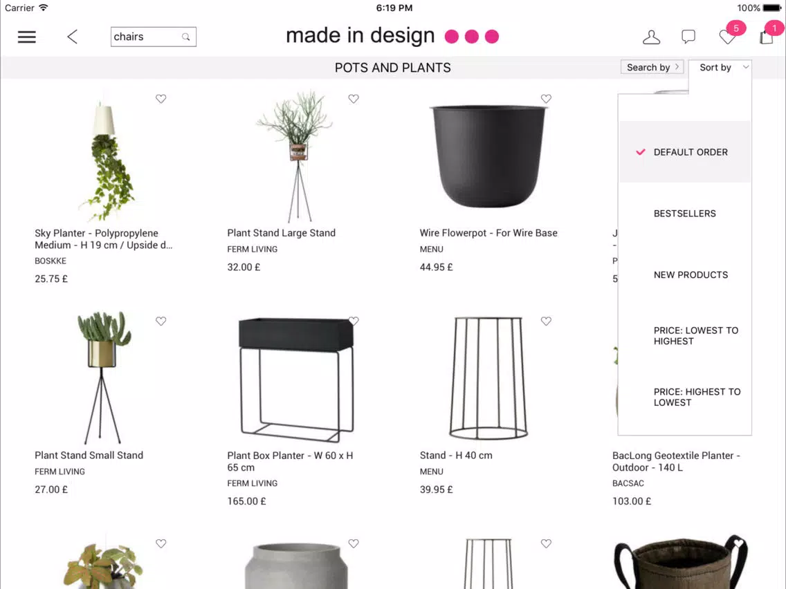Made In Design : Design & Decoration iPad Screenshots