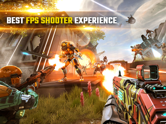 Tangkapan layar Shadowgun Legends: Online FPS iPad 