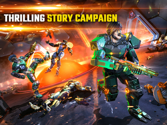 Tangkapan layar Shadowgun Legends: Online FPS iPad 