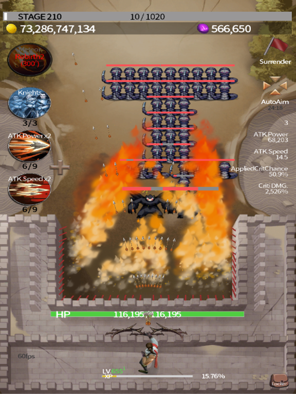 Castle Defense-Raising Archer iPad  Screenshots