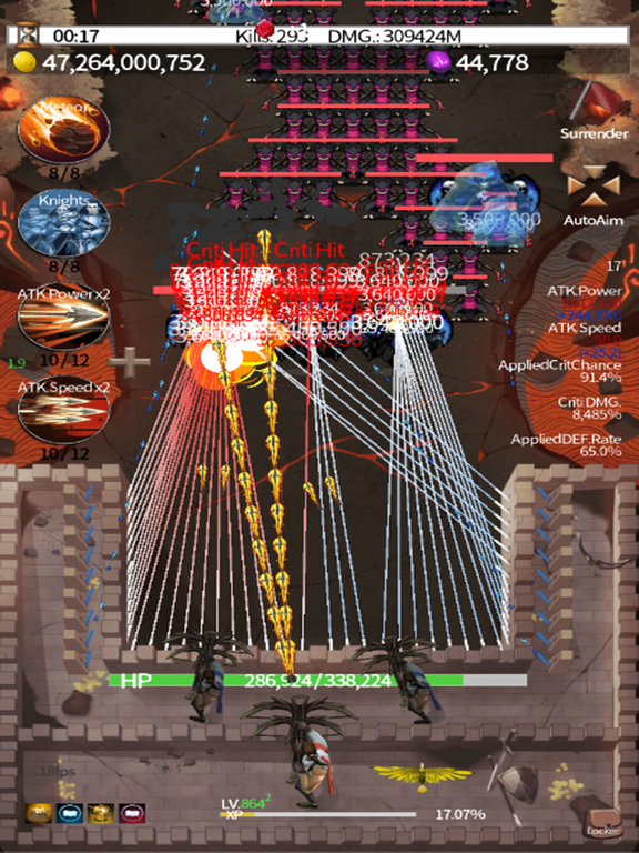 Castle Defense-Raising Archer iPad  Screenshots