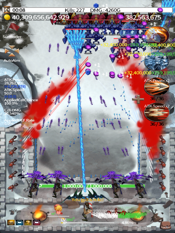 Castle Defense-Raising Archer iPad  Screenshots