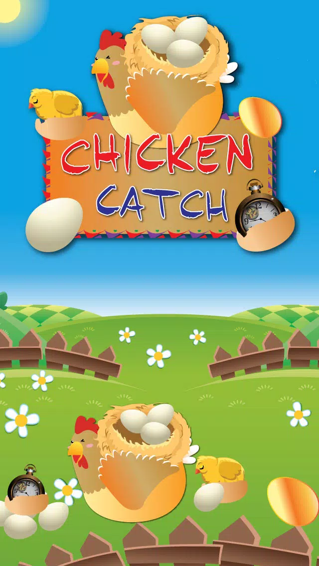 Chicken Catch - Falling Eggs From The Sky Screenshots