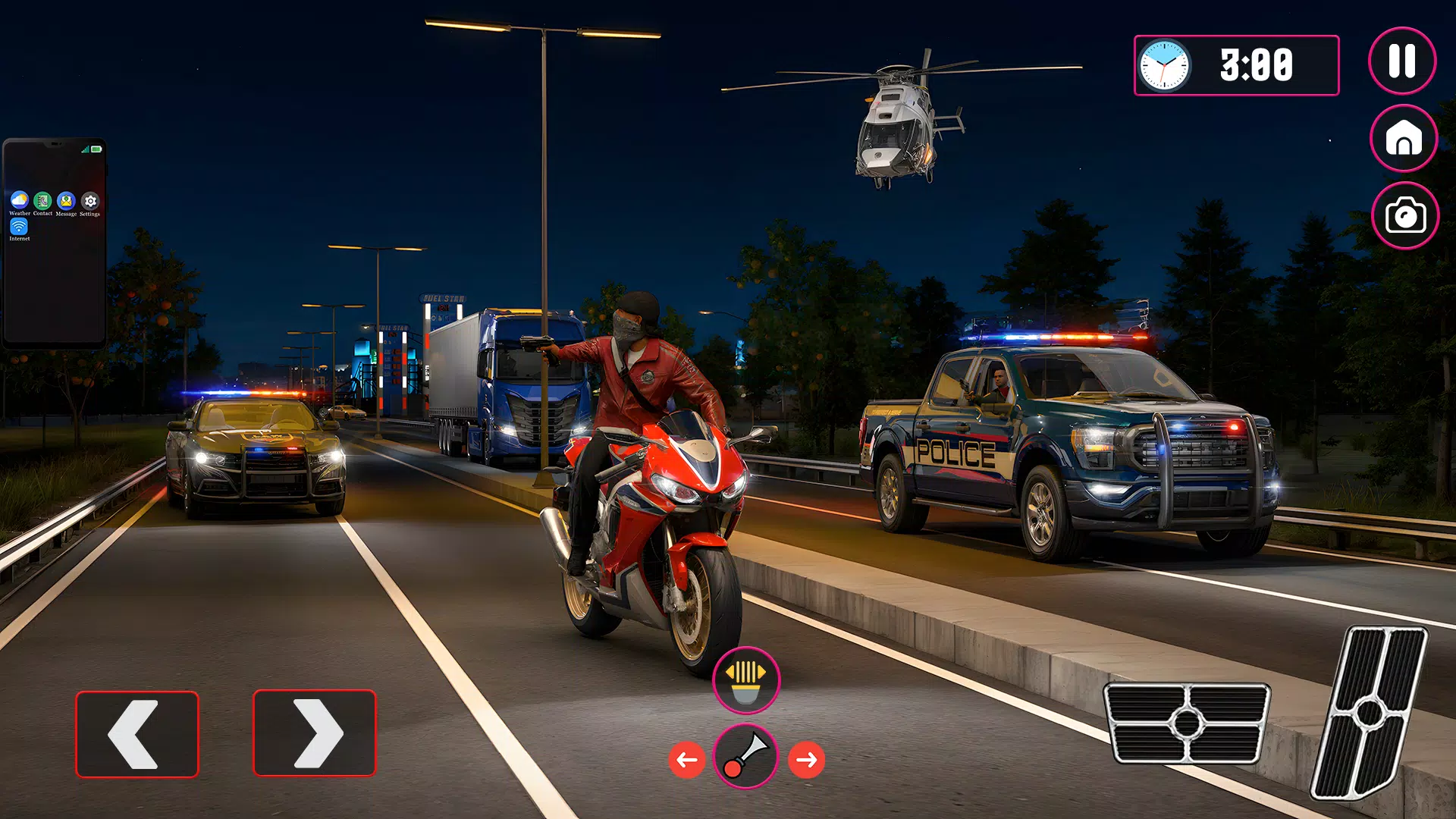 Capturas de tela do Police Cop: Car Chase Games 3D