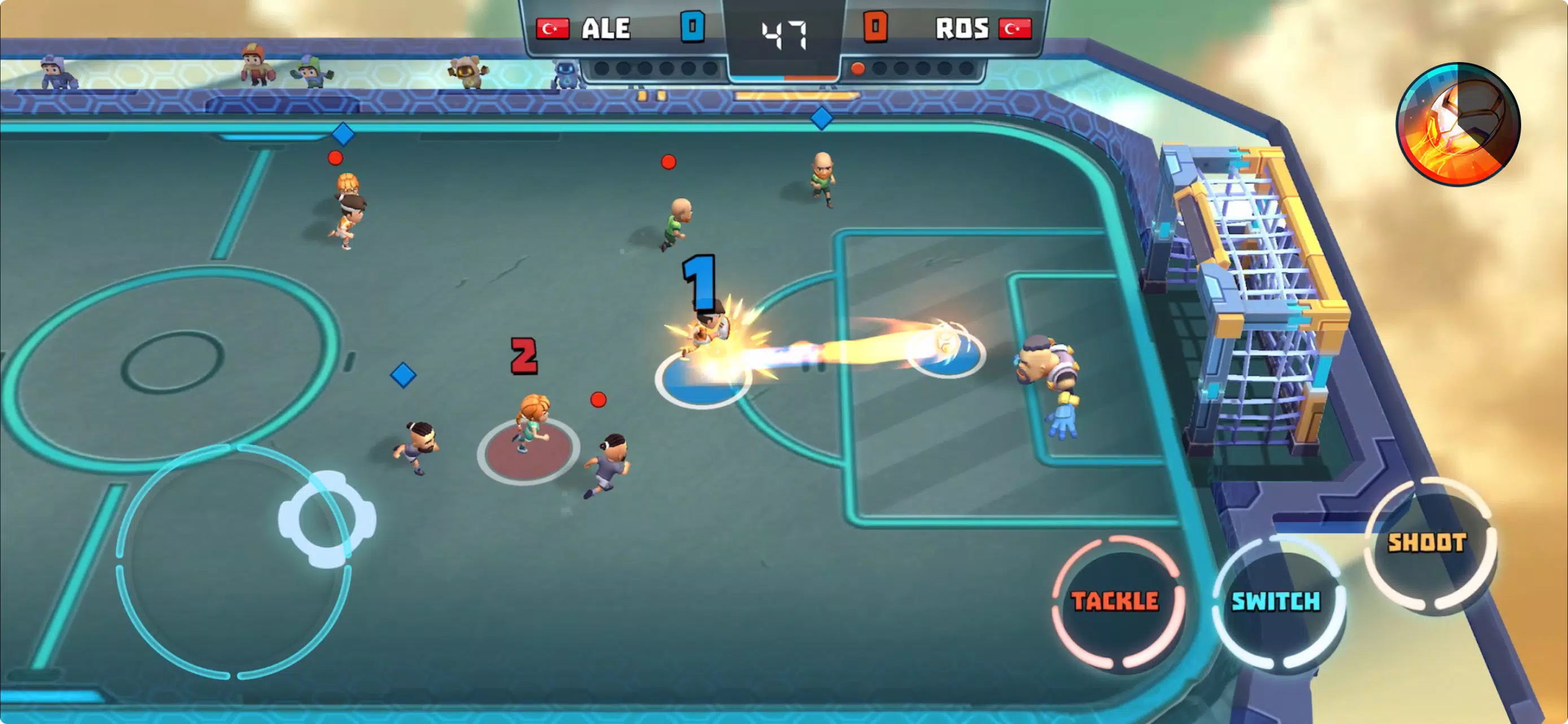 Goal Battle Screenshots