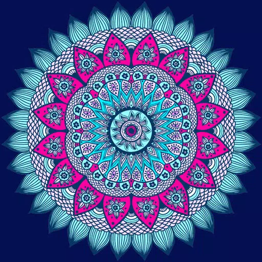 mandalas pixel Art mandalas pixel Art