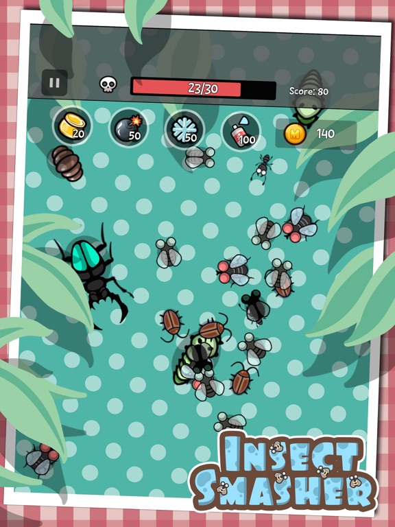 Insect Smasher iPad  Screenshots
