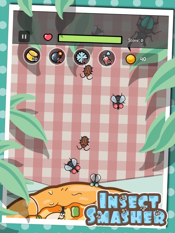 Insect Smasher iPad  Screenshots