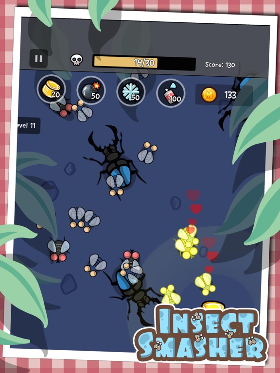 Insect Smasher iPad  Screenshots