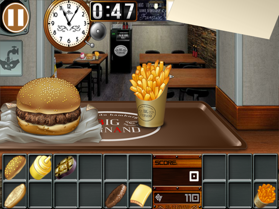 Tangkapan skrin Burger - Big Fernand Edition iPad 