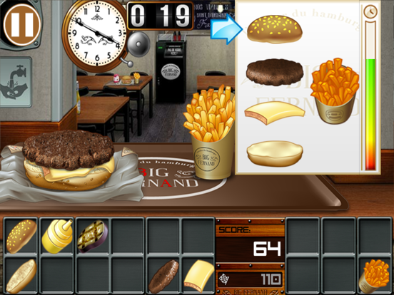 Tangkapan skrin Burger - Big Fernand Edition iPad 