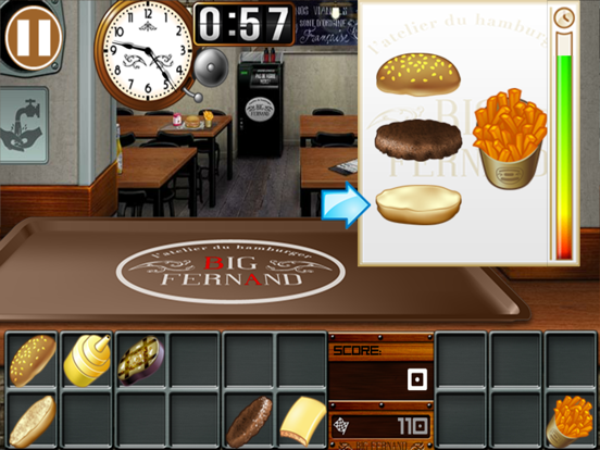 Tangkapan skrin Burger - Big Fernand Edition iPad 