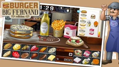 Tangkapan skrin Burger - Big Fernand Edition