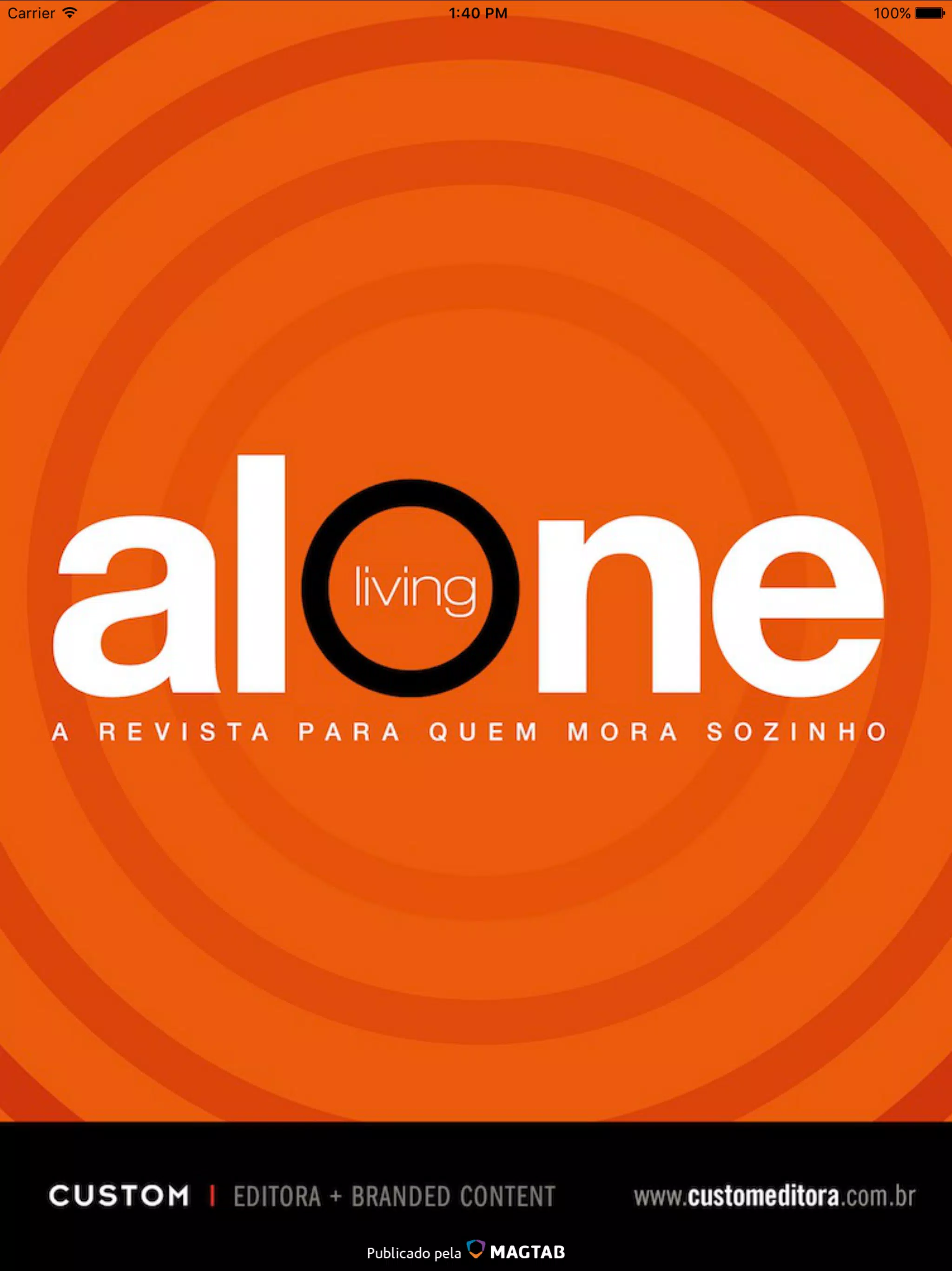 Revista Living Alone São Paulo Screenshots