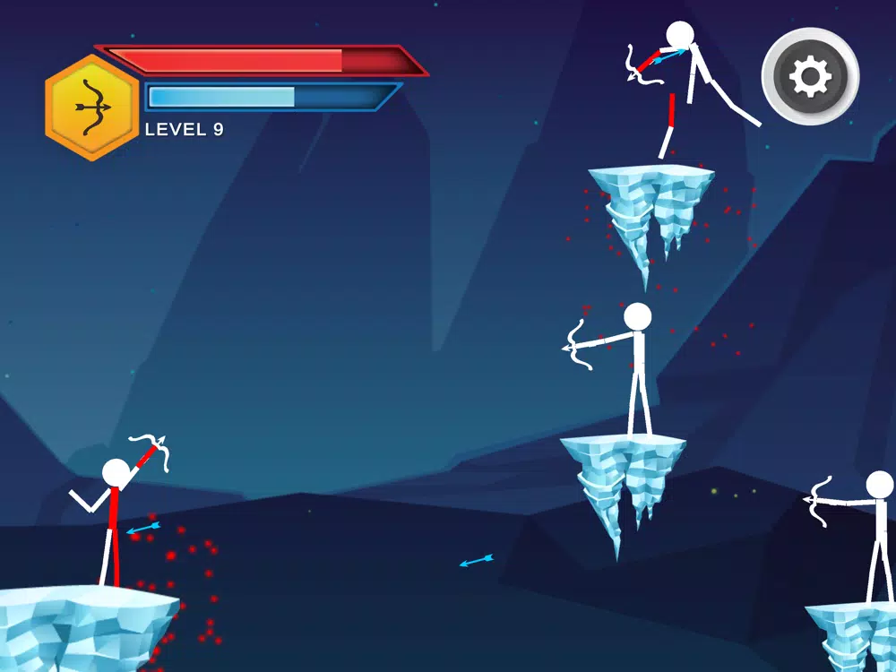 Capturas de tela do Stickman: Arrow iPad 