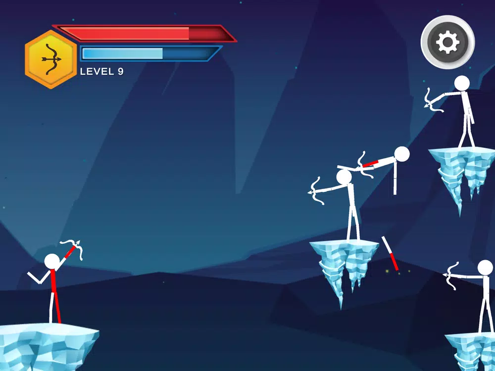 Capturas de tela do Stickman: Arrow iPad 