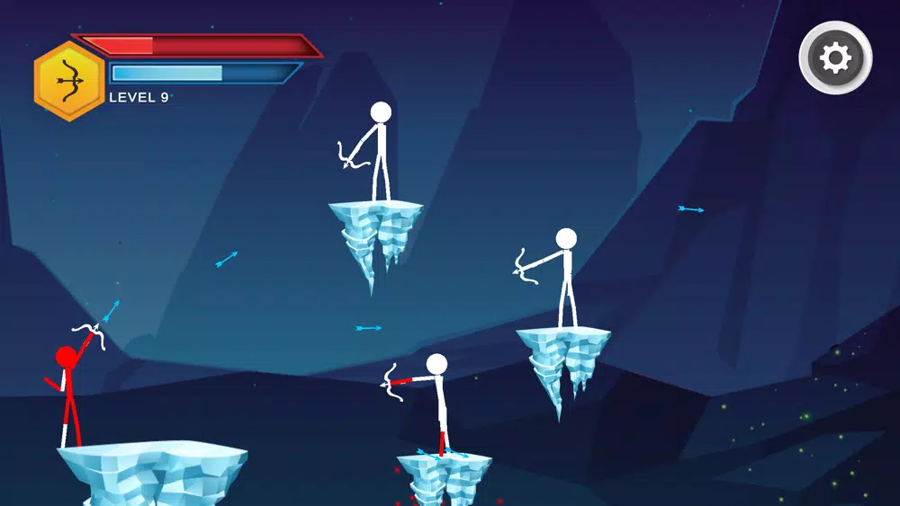 Capturas de tela do Stickman: Arrow
