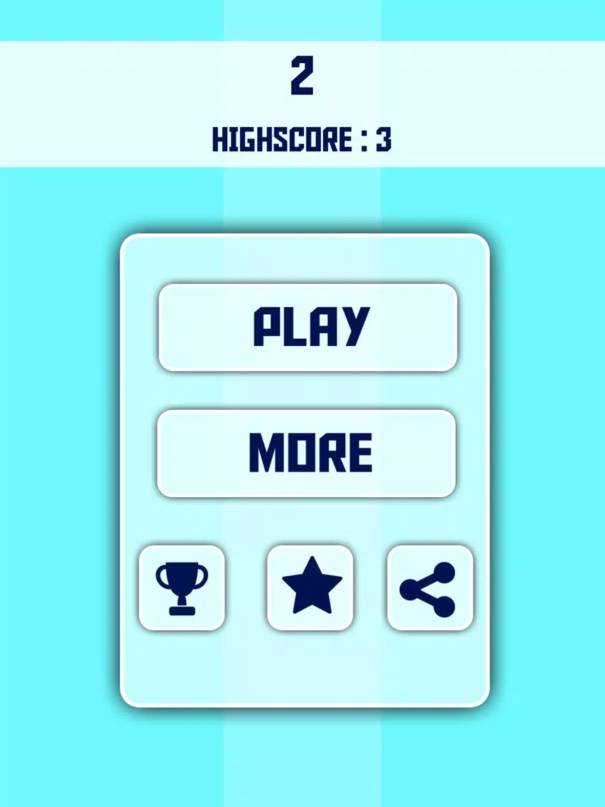 Paddle Bounce - Switch Black And White Color iPad Screenshots