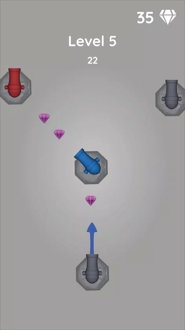 Captures d'écran de Cannon Blast 3D