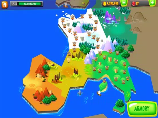 ภาพหน้าจอของ Romans From Mars iPad 