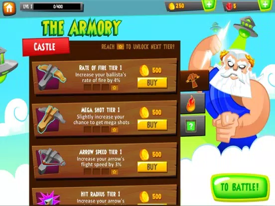 ภาพหน้าจอของ Romans From Mars iPad 