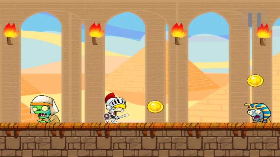Knight Escape Egyptian Zombie Land Screenshots