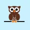 Wise Old Owl Stickers