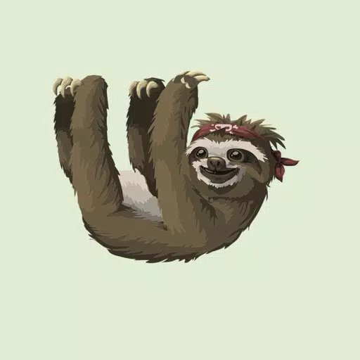 Slow Sloth Stickers Slow Sloth Stickers