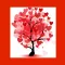Tree Hearts Sticker Pack
