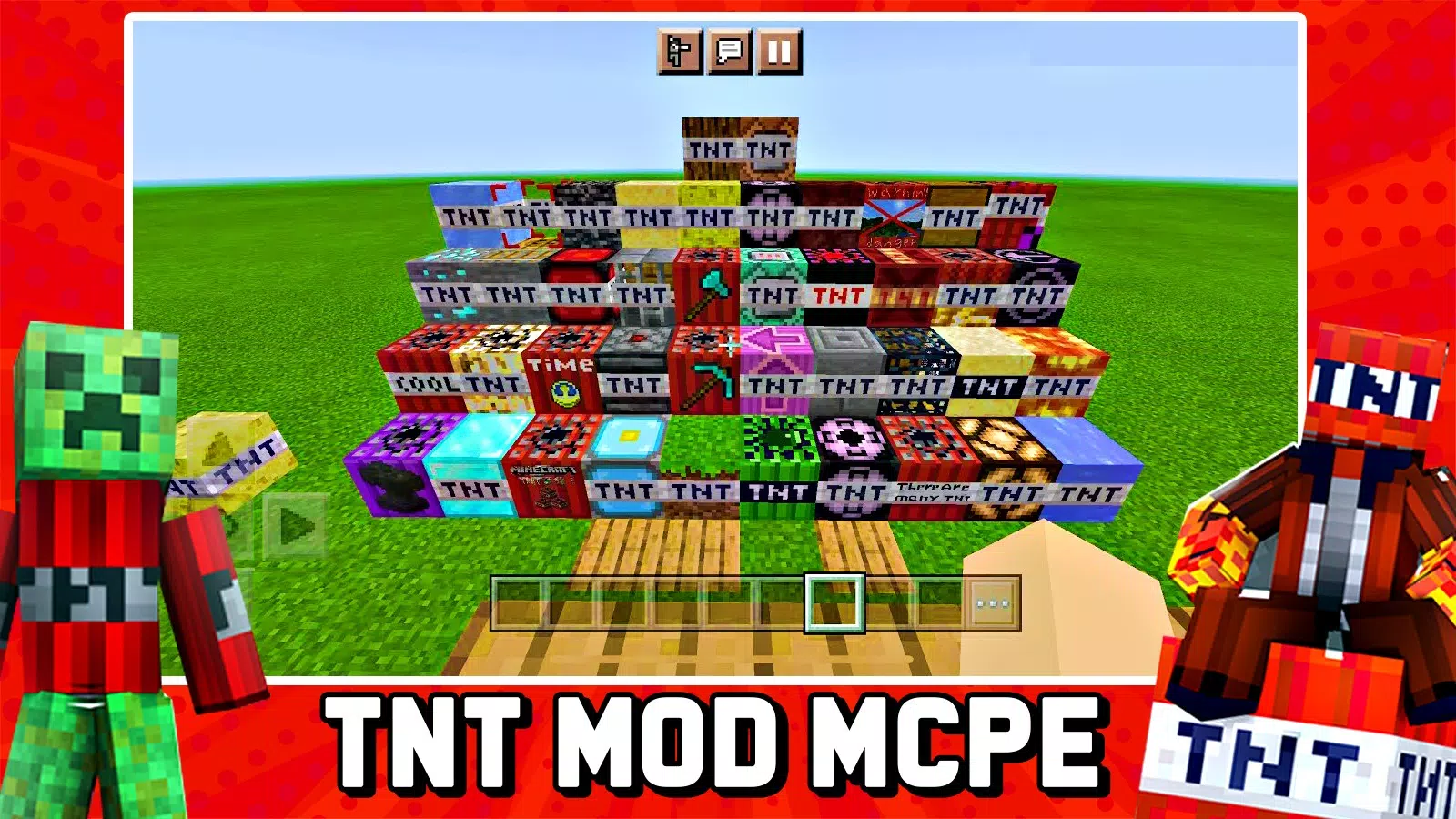 Strongest TNT Mod Minecraft PE Screenshots