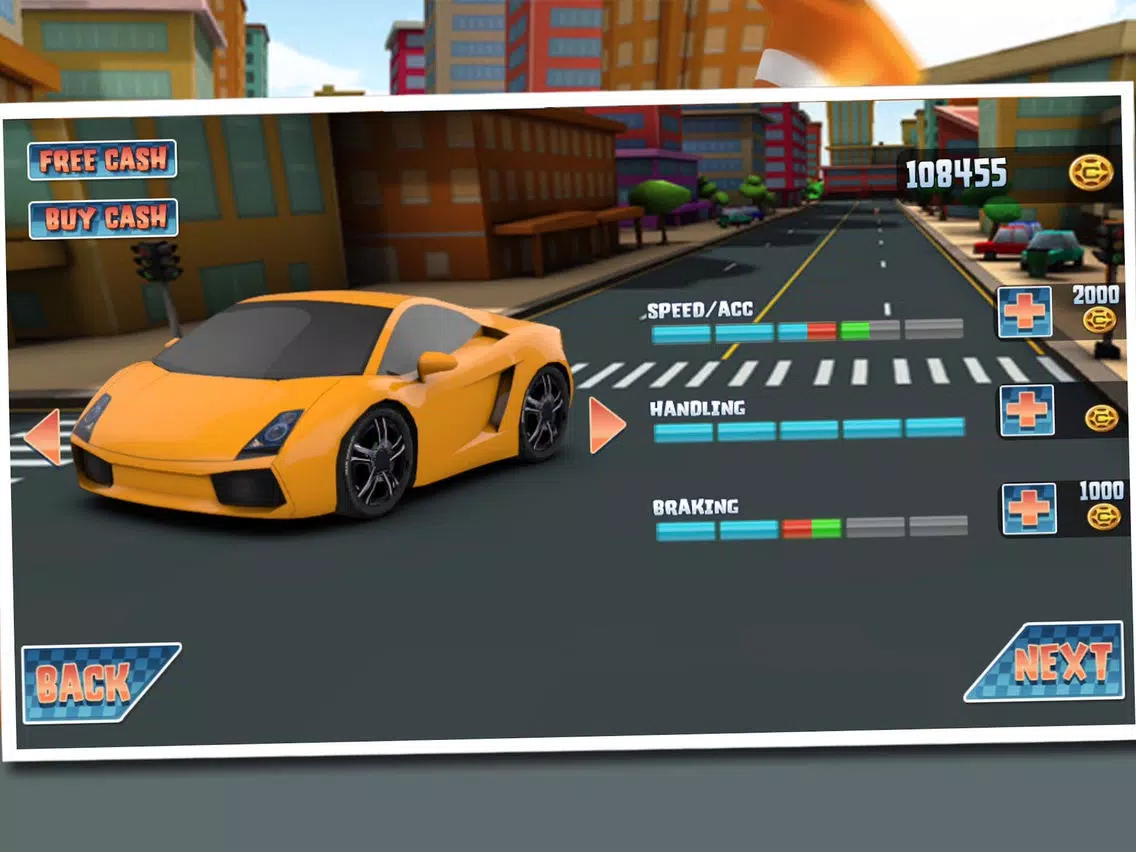 Скриншоты Car Traffic Race in Road Free Game iPad 