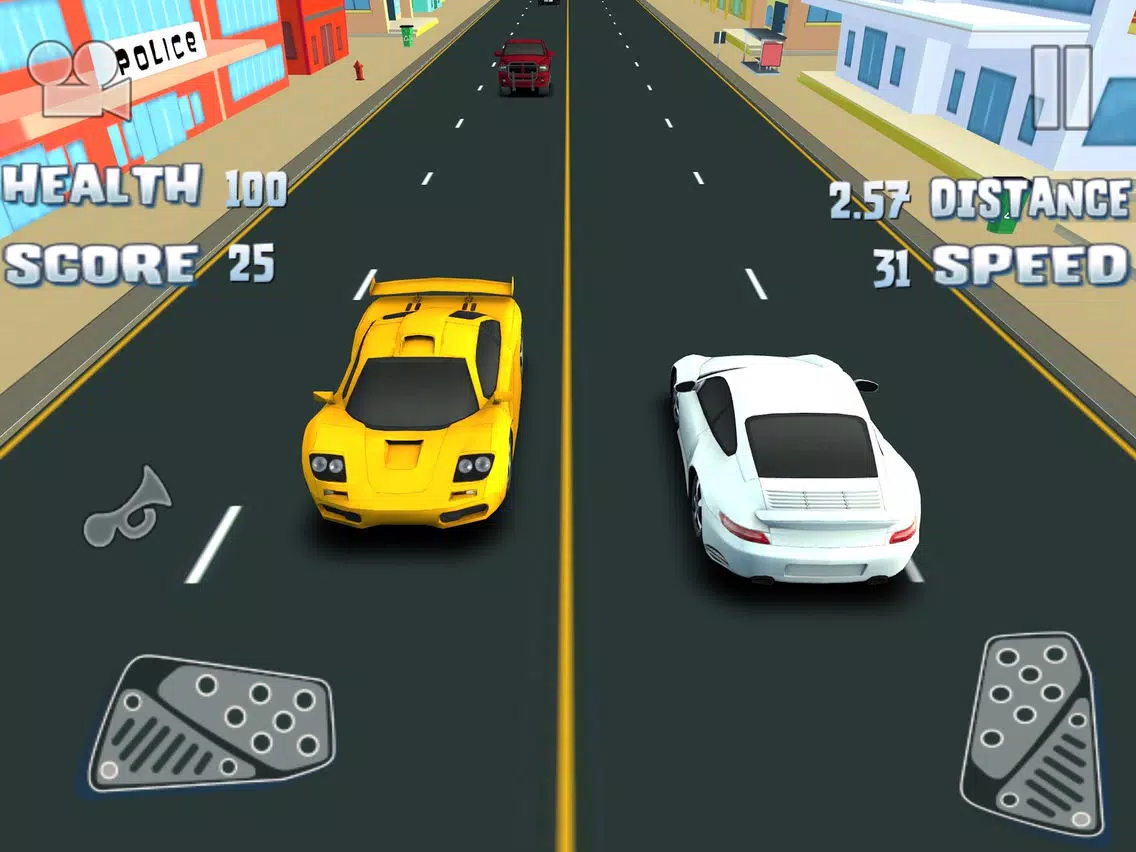 Скриншоты Car Traffic Race in Road Free Game iPad 