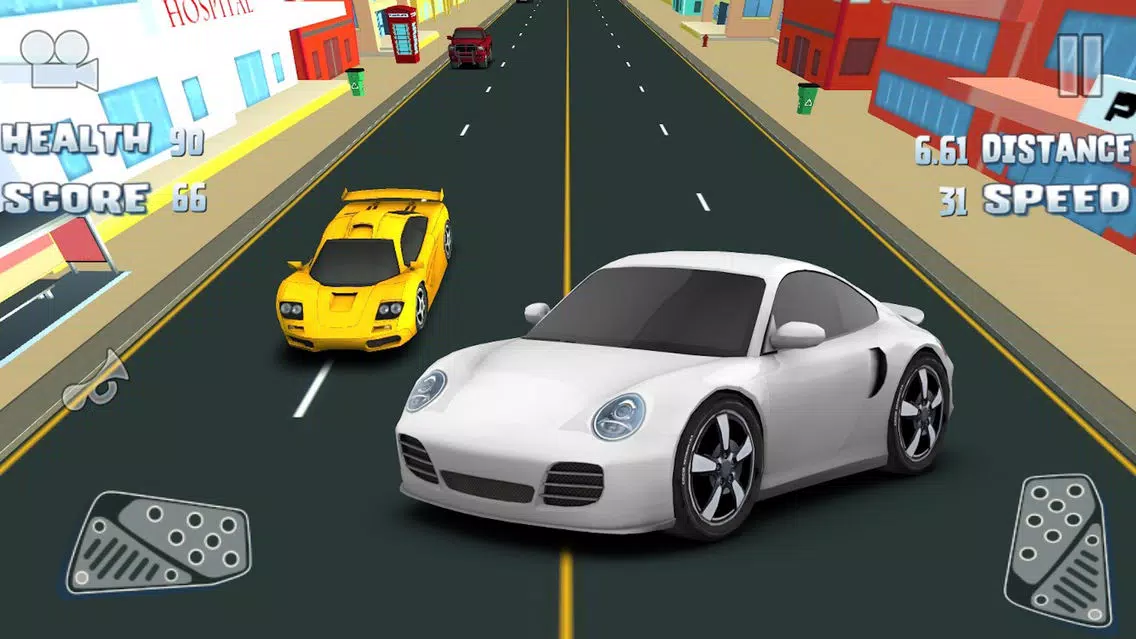 Скриншоты Car Traffic Race in Road Free Game