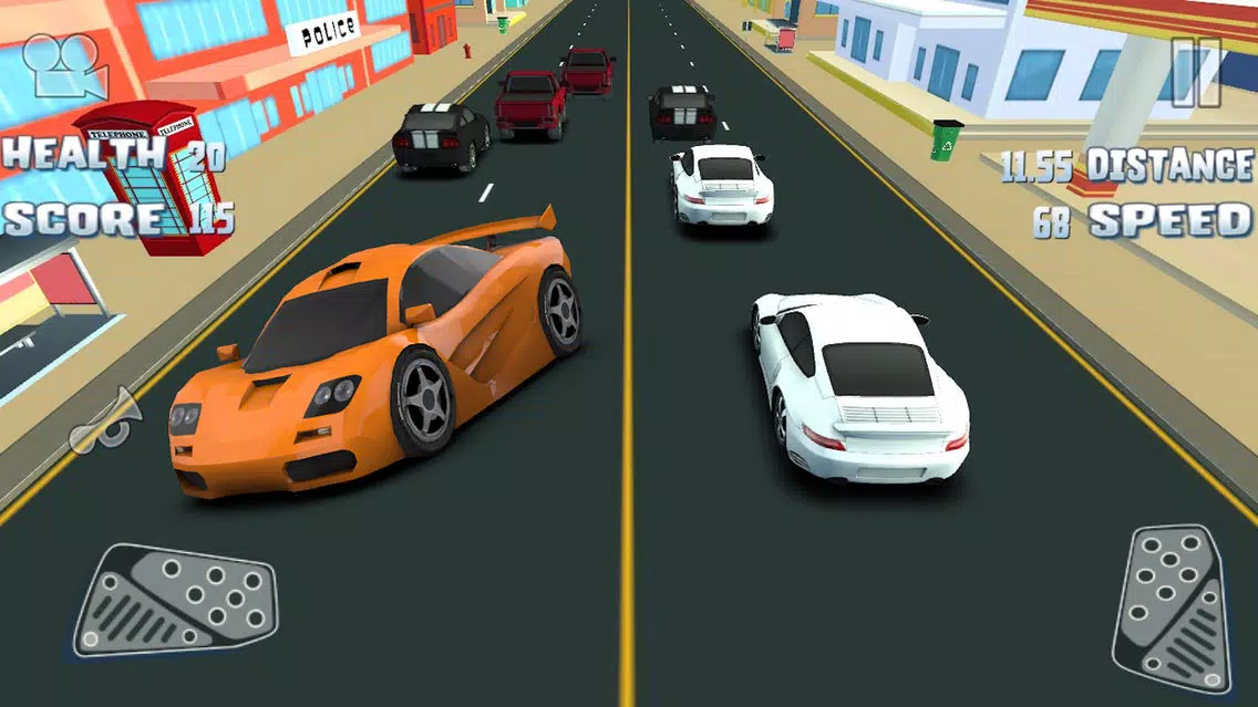 Скриншоты Car Traffic Race in Road Free Game