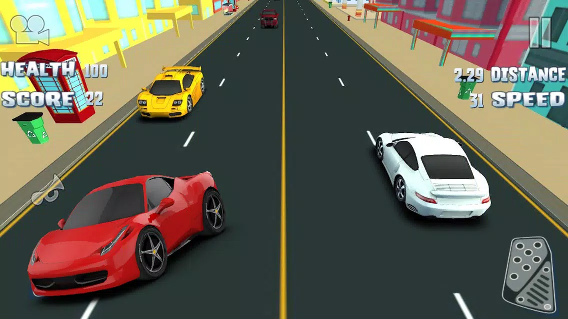 Скриншоты Car Traffic Race in Road Free Game