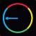 Impossible Color Wheel Crush - Match the line to the circle color