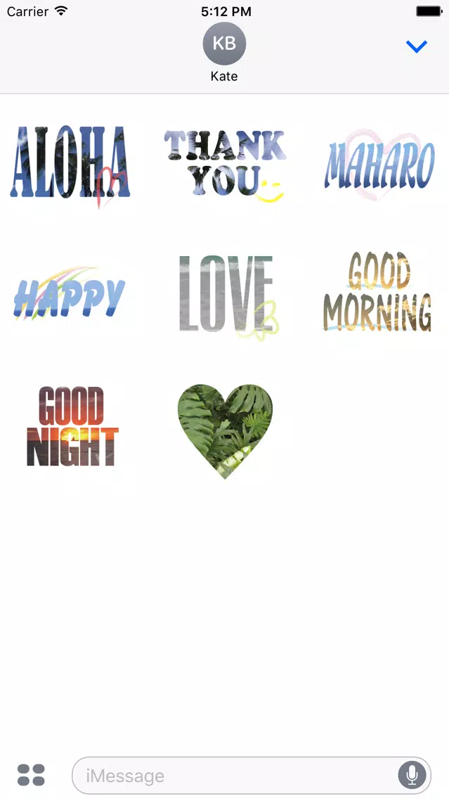 Hawaii Sticker Screenshots