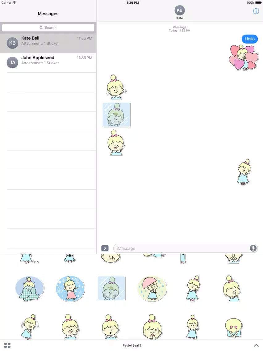 PastelSeal02 iPad Screenshots