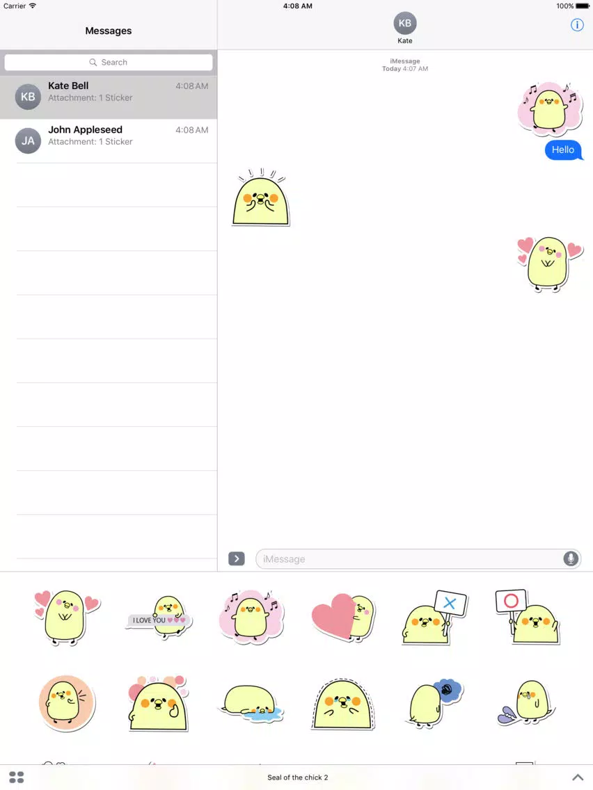 Seal of the chick 2 iPad Screenshots
