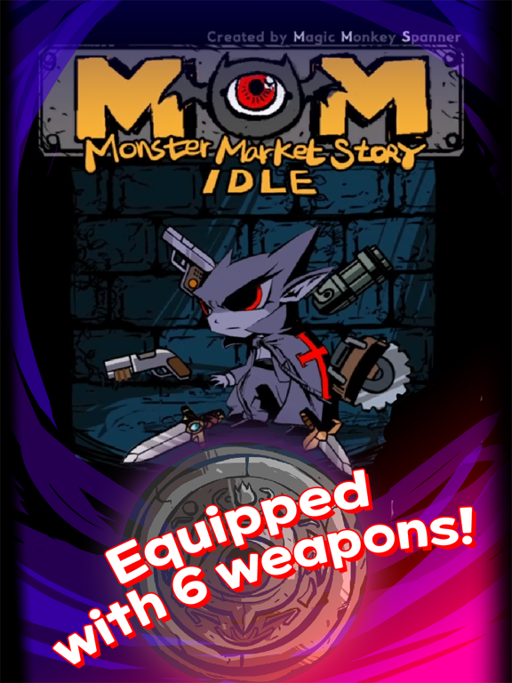 ภาพหน้าจอของ MMS Idle: Monster Market Story iPad 
