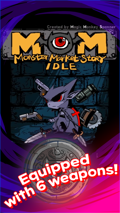 ภาพหน้าจอของ MMS Idle: Monster Market Story
