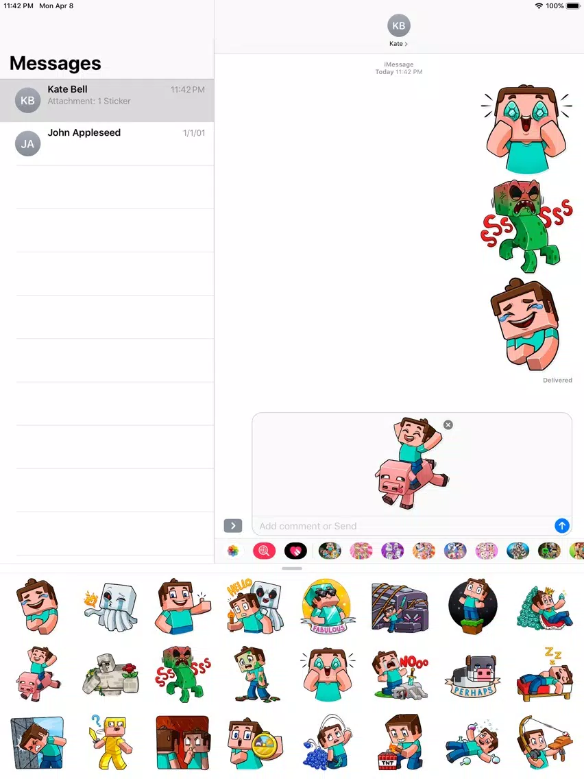 Build Block & Craft stickers iPad Screenshots